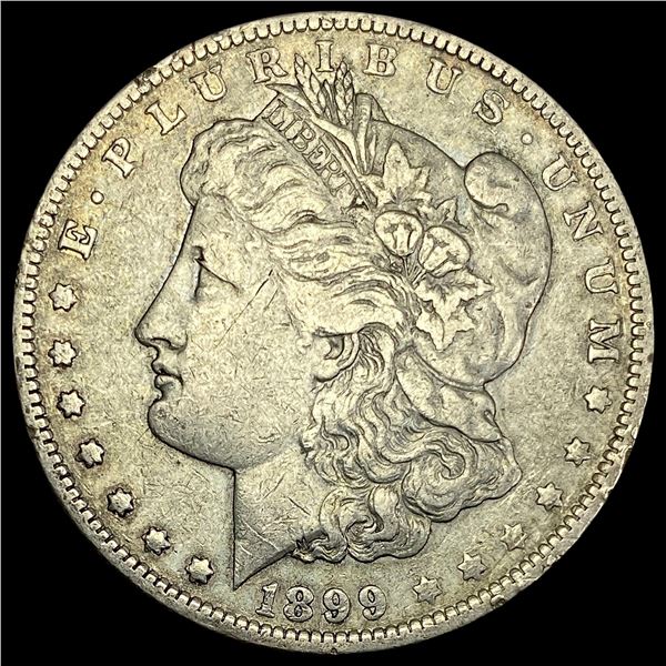 1899 Micro O Morgan Silver Dollar LIGHTLY CIRCULATED