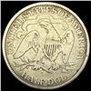 Image 2 : 1873 Seated Liberty Half Dollar NICELY CIRCULATED