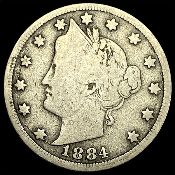1884 Liberty Head Nickel NICELY CIRCULATED