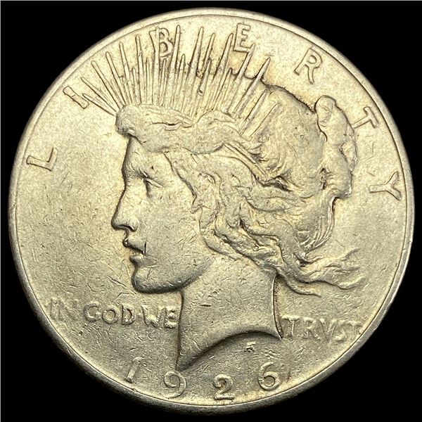 1926-S Silver Peace Dollar LIGHTLY CIRCULATED