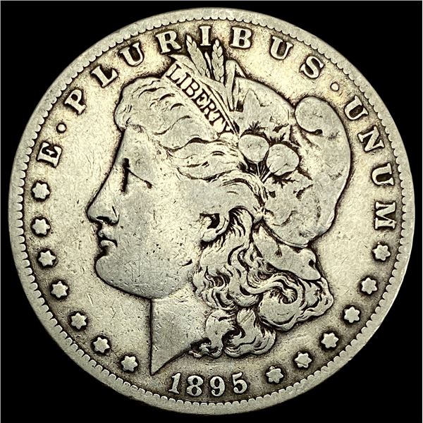 1895-S Silver Morgan Dollar NICELY CIRCULATED