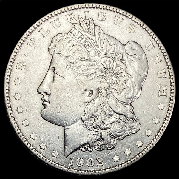 1902-O Silver Morgan Dollar NEARLY UNCIRCULATED