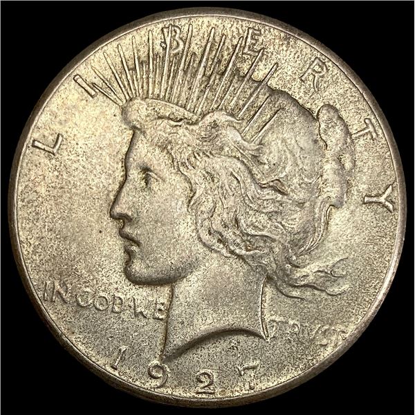 1927 Peace Silver Dollar CLOSELY UNCIRCULATED