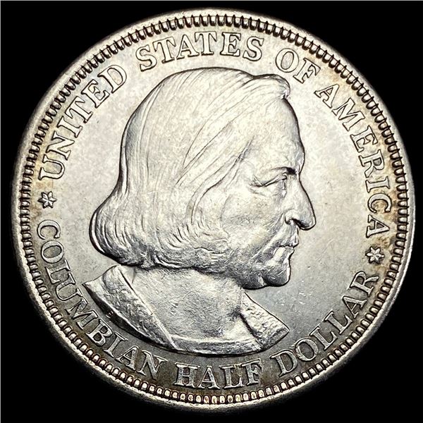 1893 Silver Columbian Expo Half Dollar UNCIRCULATED