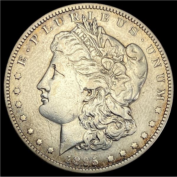 1895-O Morgan Silver Dollar NEAR UNC