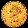 Image 1 : 1856 Gold $1 Indian Princess Type 3 CLOSELY UNCIRCULATED