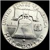 Image 2 : 1955 Franklin Silver Half Dollar SUPERB GEM BU