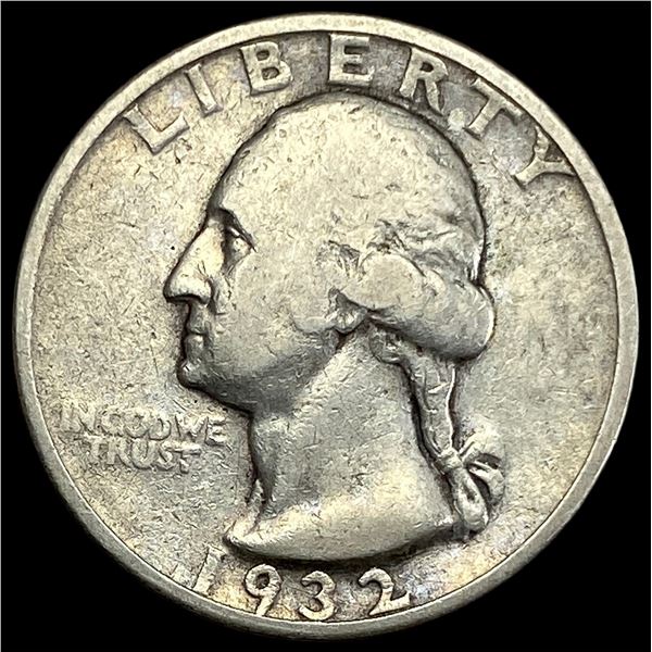 1932-S Silver Washington Quarter LIGHTLY CIRCULATED