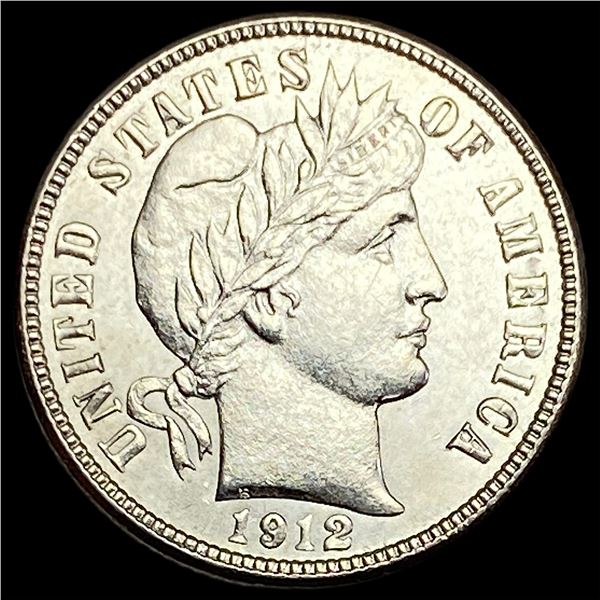 1912-D Silver Barber Dime UNCIRCULATED