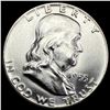 Image 1 : 1955 Franklin Silver Half Dollar SUPERB GEM BU