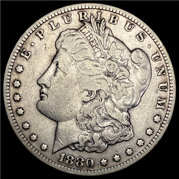 1880-CC REV 78 Morgan Dollar LIGHT CIRC