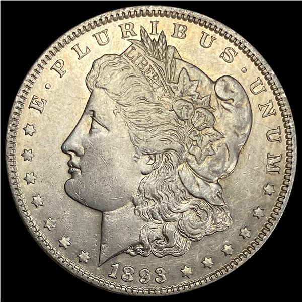 1893 Morgan Silver Dollar CHOICE AU
