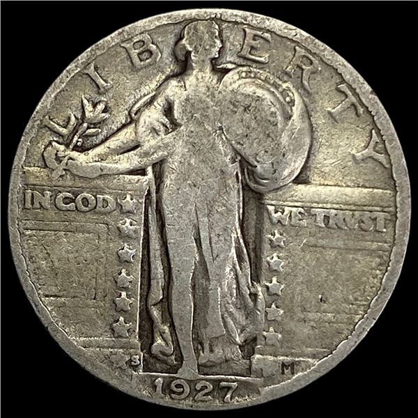 1927-S Standing Liberty Quarter NICELY CIRCULATED