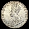 Image 1 : 1919 British-India Silver 1 Rupee UNCIRCULATED