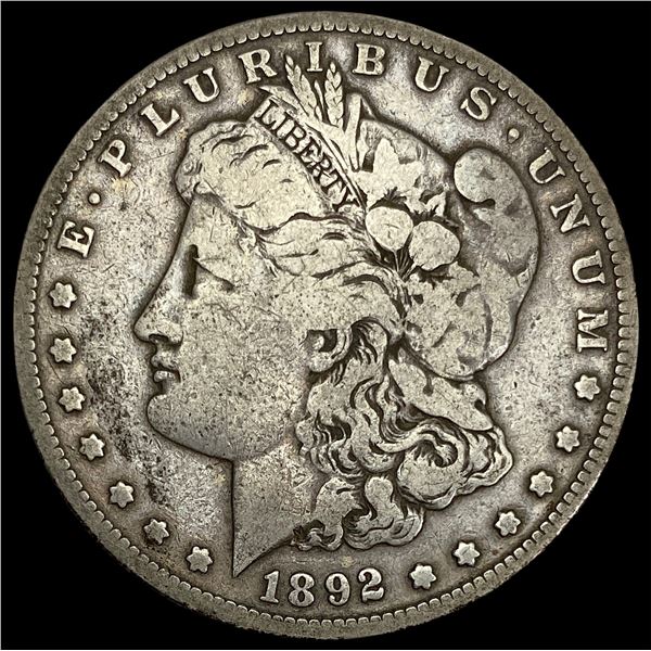 1892-S Silver Morgan Dollar NICELY CIRCULATED