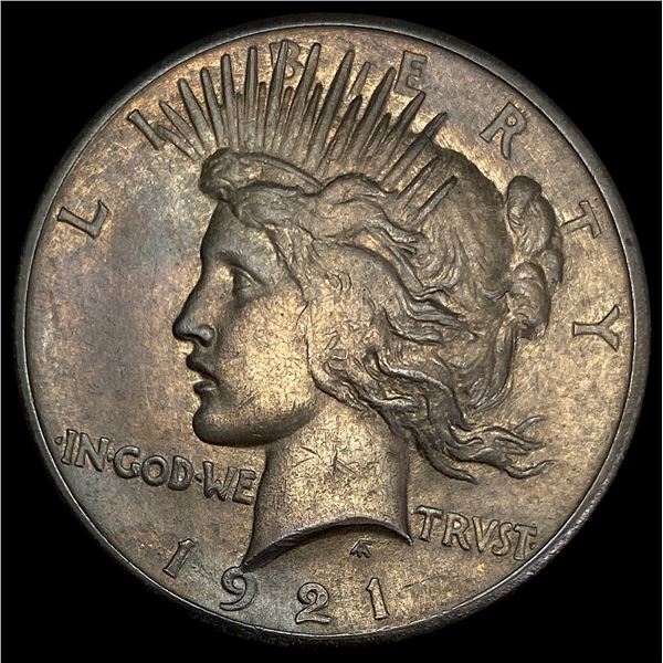 1921 Silver Peace Dollar CLOSELY UNCIRCULATED