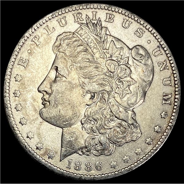 1886-O Silver Morgan Dollar CLOSELY UNCIRCULATED