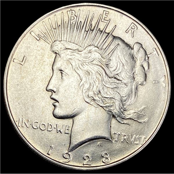 1923-D Peace Silver Dollar UNC