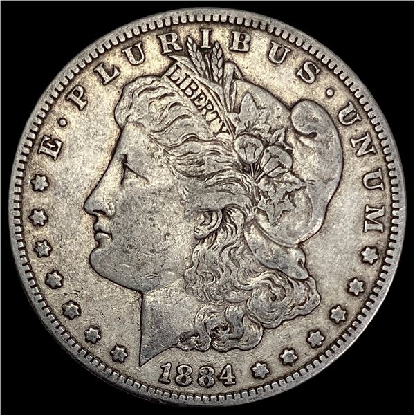 1884-S Morgan Silver Dollar LIGHT CIRC