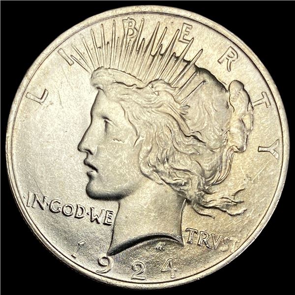 1924 Silver Peace Dollar UNCIRCULATED