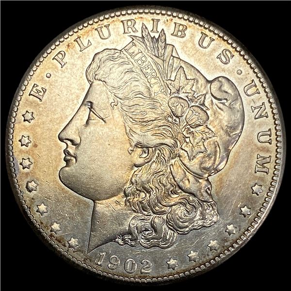 1902-S Silver Morgan Dollar CLOSELY UNCIRCULATED