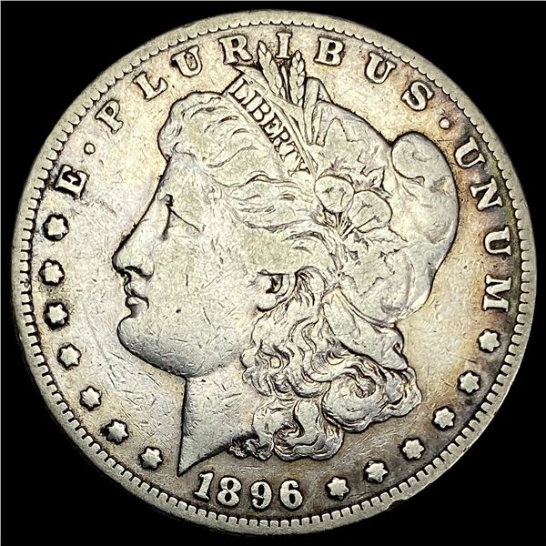 1896-S Silver Morgan Dollar NICELY CIRCULATED