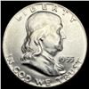 Image 1 : 1955 Silver Franklin Half Dollar SUPERB GEM BU