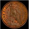 Image 1 : 1863 RB Civil War Token - The Flag UNCIRCULATED
