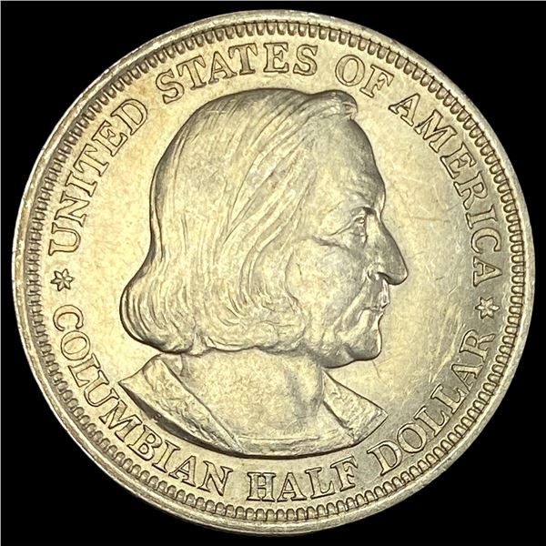 1892 Columbian Expo Half Dollar CLOSELY UNCIRCULATED