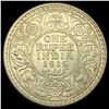 Image 2 : 1919 British-India Silver 1 Rupee UNCIRCULATED