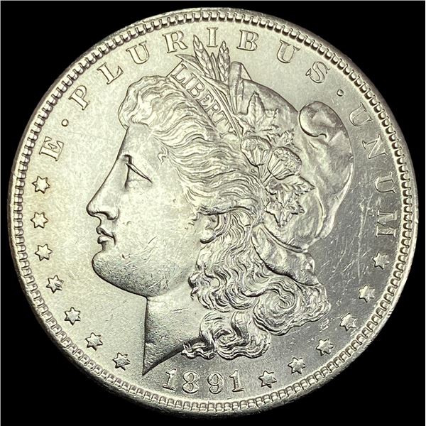 1891-S Silver Morgan Dollar UNCIRCULATED
