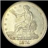 Image 1 : 1874-S Silver Trade Dollar CLOSELY UNCIRCULATED