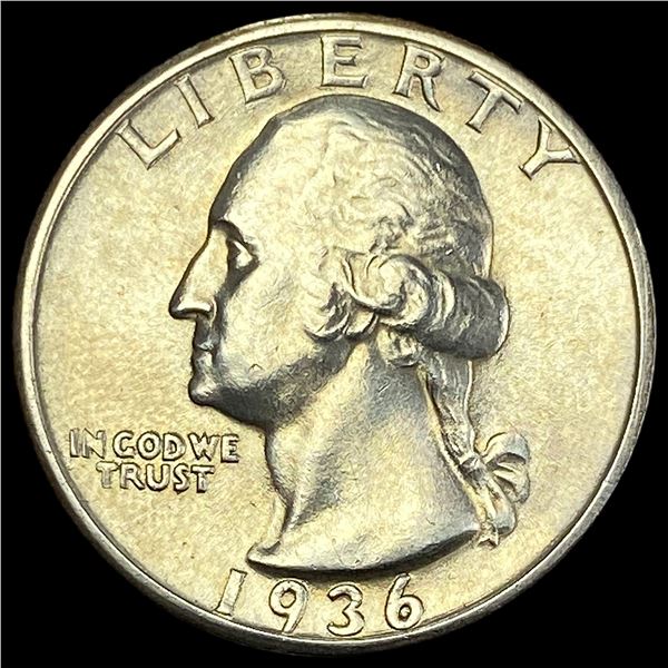 1936 Silver Washington Quarter UNCIRCULATED