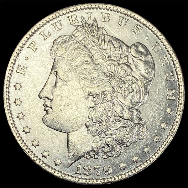 1879-O Silver Morgan Dollar CHOICE AU