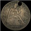 Image 1 : 1846 Silver Seated Liberty Dollar HIGH GRADE