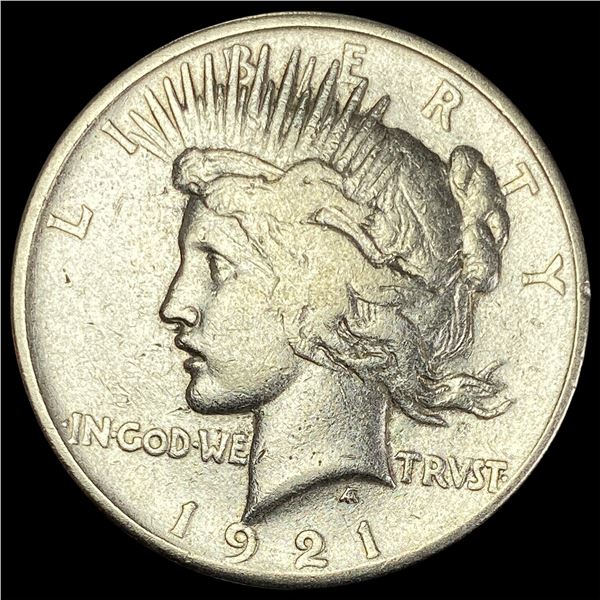 1921 Silver Peace Dollar LIGHTLY CIRCULATED