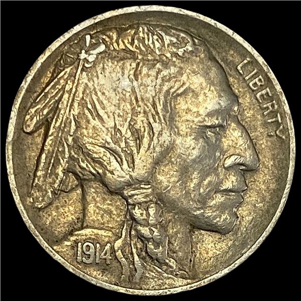 1914-S Buffalo Nickel CLOSELY UNCIRCULATED