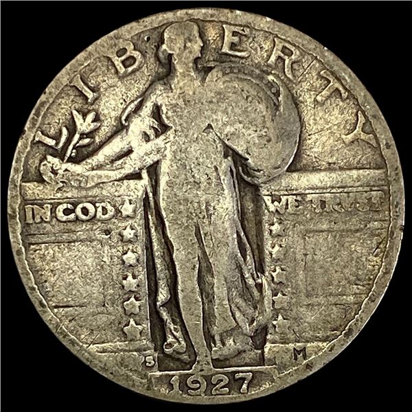 1927-S Standing Liberty Quarter NICELY CIRCULATED