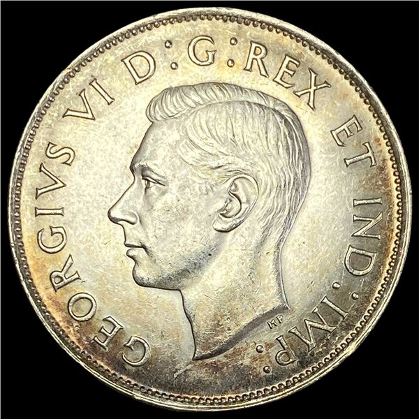 1940 Canada Silver 50 Cents UNCIRCULATED
