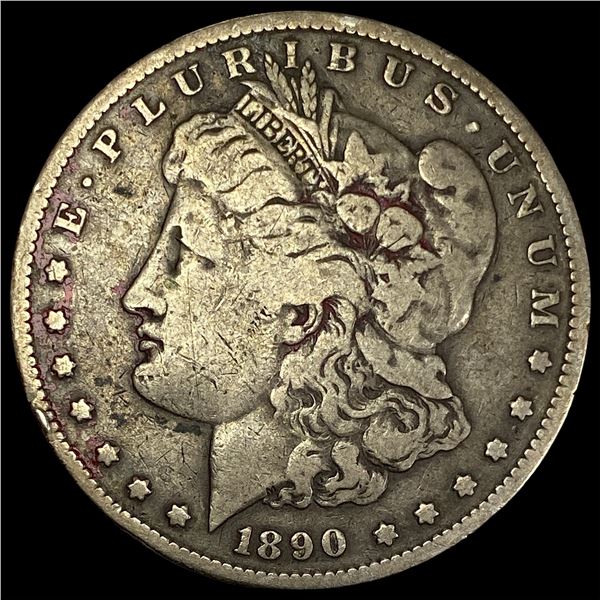 1890-S Morgan Silver Dollar NICELY CIRCULATED