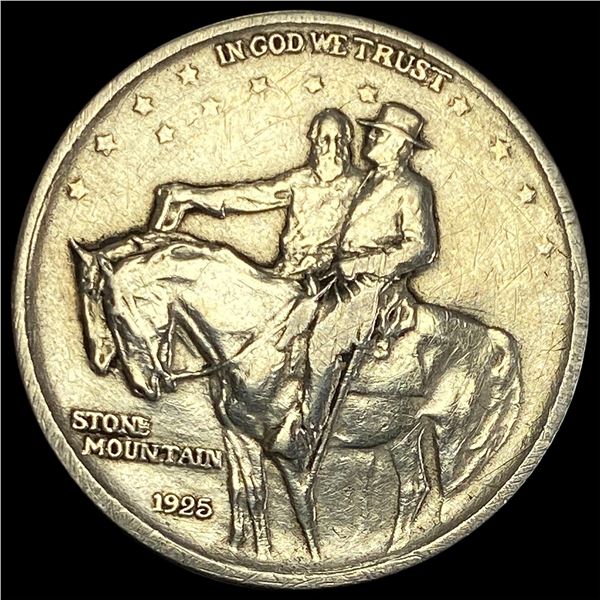 1925 Stone Mountain Half Dollar LIGHTLY CIRCULATED