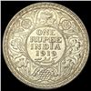Image 2 : 1919 British-India Silver 1 Rupee UNCIRCULATED