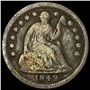 Image 1 : 1849-O Seated Liberty Half Dime NICELY CIRCULATED
