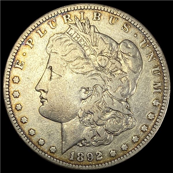 1892-S Silver Morgan Dollar LIGHTLY CIRCULATED