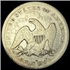 Image 2 : 1872 Silver Seated Liberty Dollar NICELY CIRCULATED