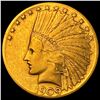1909-S Gold $10 Indian Head Eagle NEARLY UNCIRCULATED