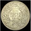 Image 2 : 1919 British-India Silver 1 Rupee UNCIRCULATED