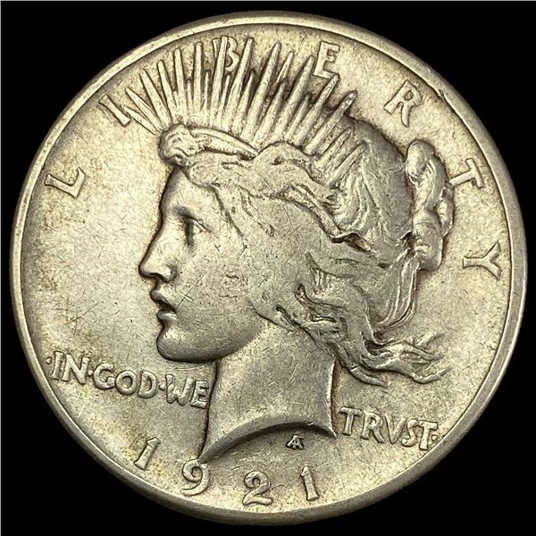 1921 Silver Peace Dollar LIGHTLY CIRCULATED