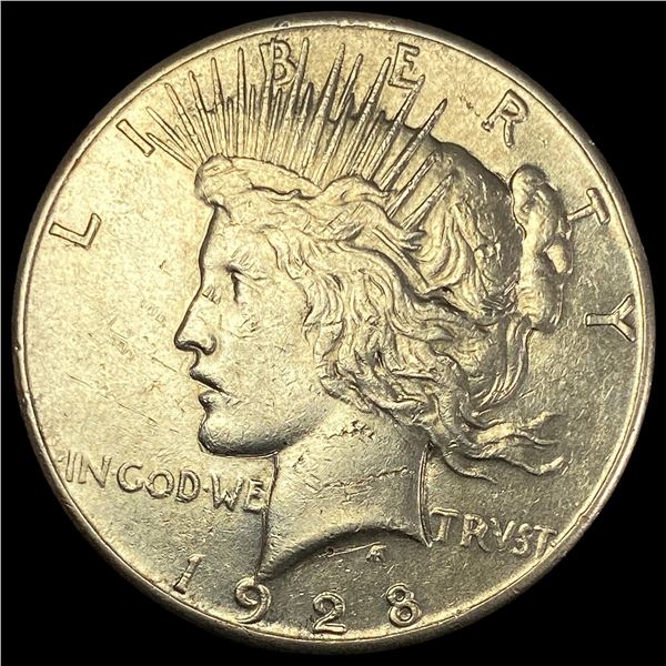 1928 Peace Silver Dollar CLOSELY UNCIRCULATED