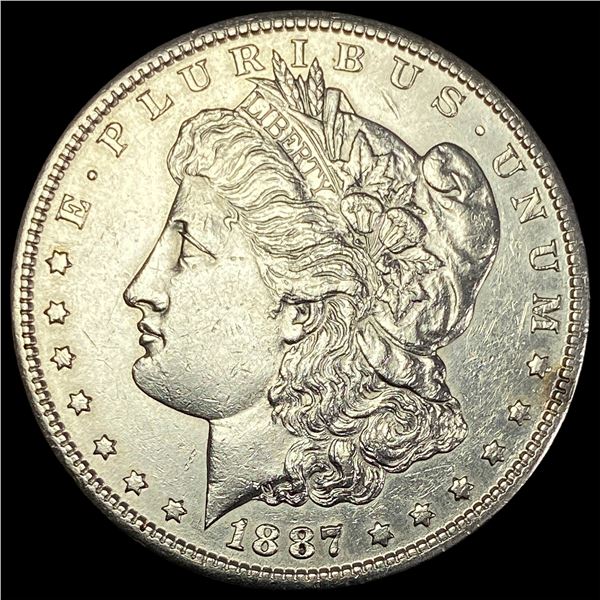 1887-S Silver Morgan Dollar CLOSELY UNCIRCULATED